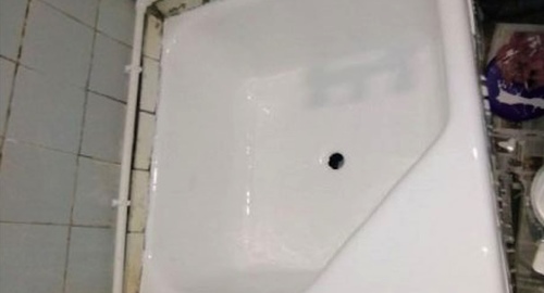 Обновление душевого поддона акрилом | Любим